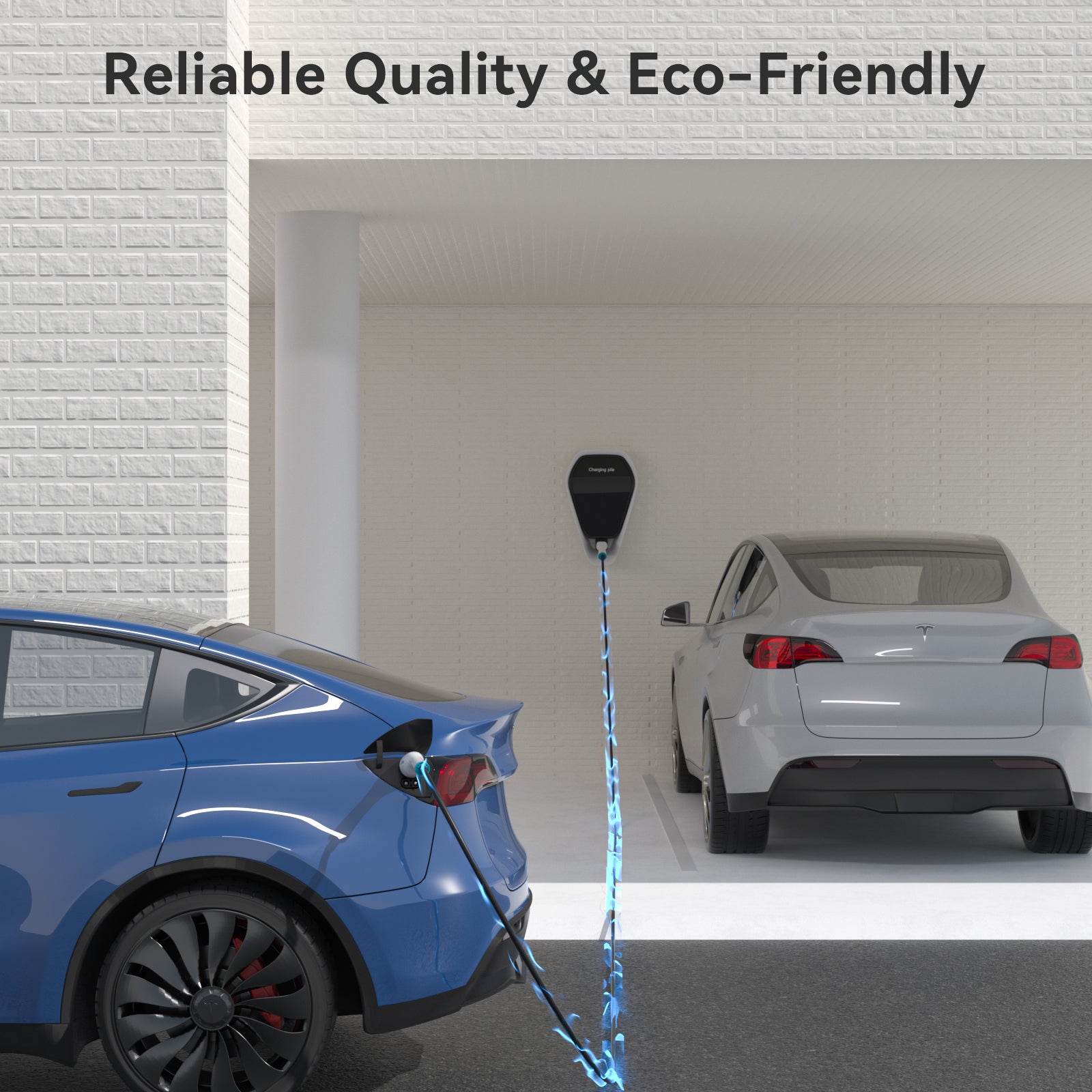 Elevocharge Type 2 to Type 2 EV Charging Cable |32A|7kW/22kW| 5M/7M/10M IEC62196 RCM Certified